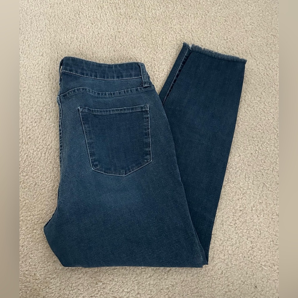 LC Lauren Conrad Dark Blue Skinny Jeans
